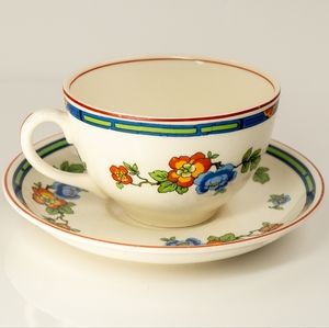 Wedgwood Chatham vintage Teacup and Saucer Set